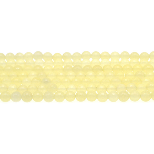 Lemon Jade Round 6mm - Loose Beads