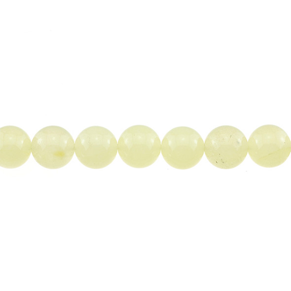Lemon Jade Round 12mm - Loose Beads