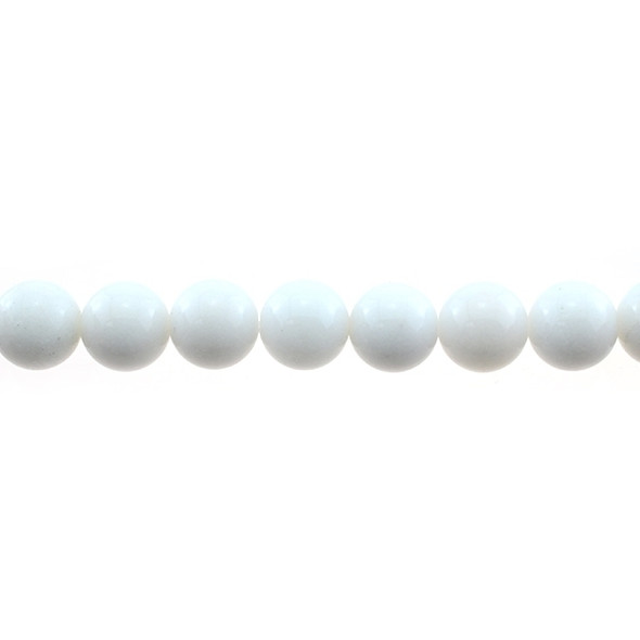 Acrtic White Jade Round 12mm - Loose Beads