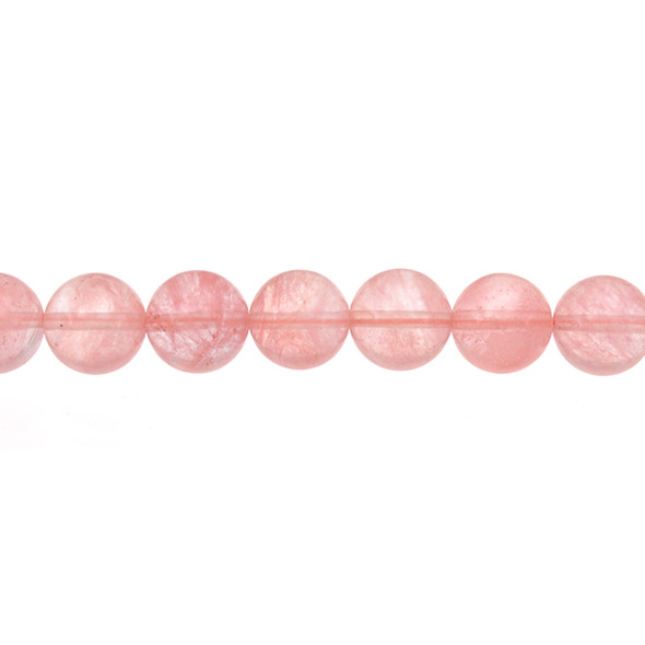 Cherry Quartz Round 12mm - Loose Beads