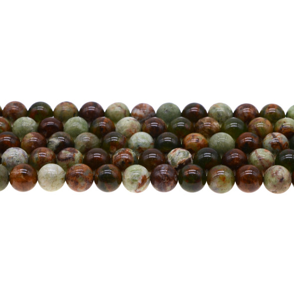 Green Opal Jasper Round 8mm - Loose Beads