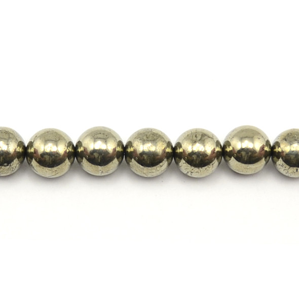 Pyrite Round 12mm - Loose Beads