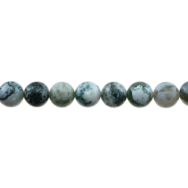 Tree Agate Round 10mm - Loose Beads