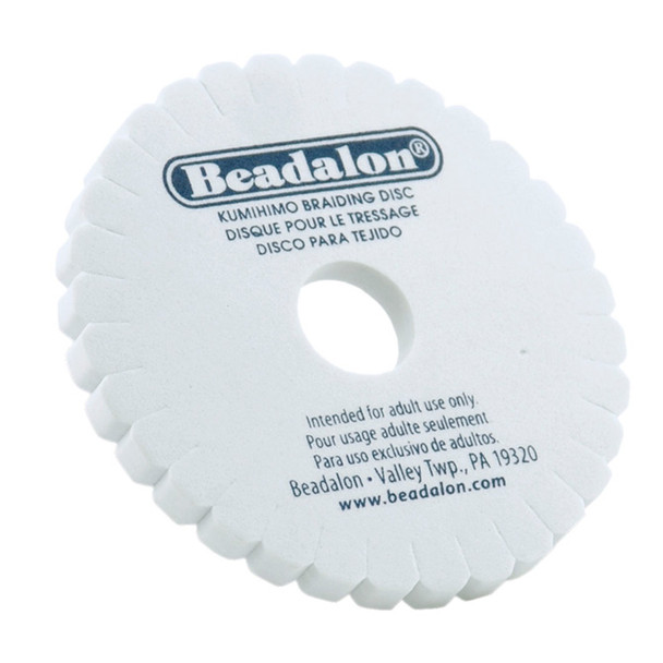 Kumihimo Disk, Round, 6 in (15.2 cm)