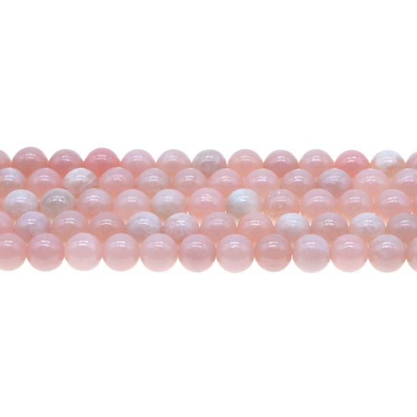 Pink Opal A Round 8mm - Loose Beads