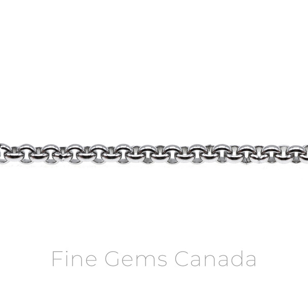 Stainless Steel - 2.5mm Rolo Chain - 20m