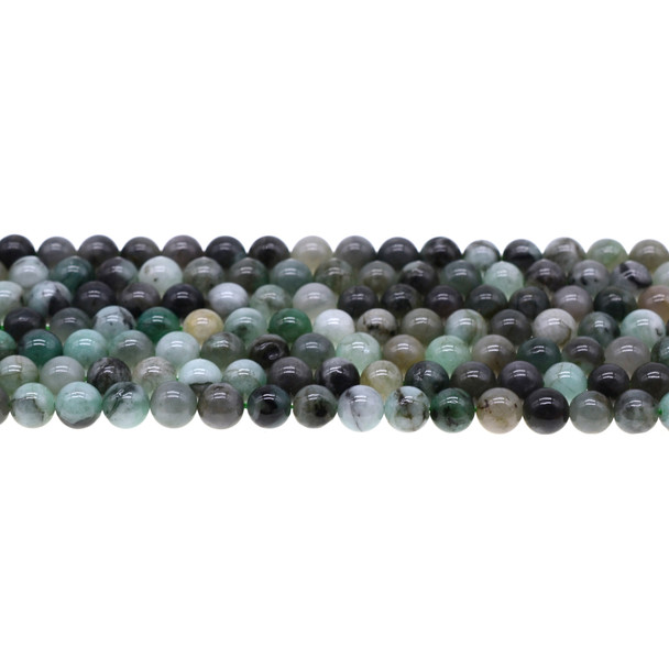 Emerald Round 6mm - Loose Beads