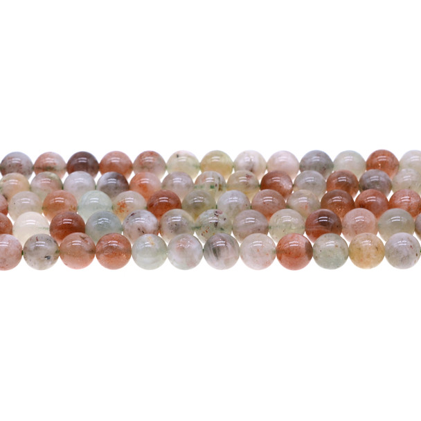 Arusha Sunstone Round 8mm - Loose Beads