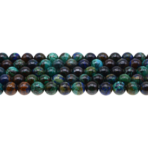 Azurite AA Round 8mm - Loose Beads
