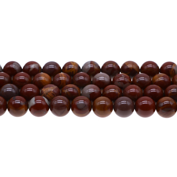 Australian Noreena Jasper Round 10mm - Loose Beads