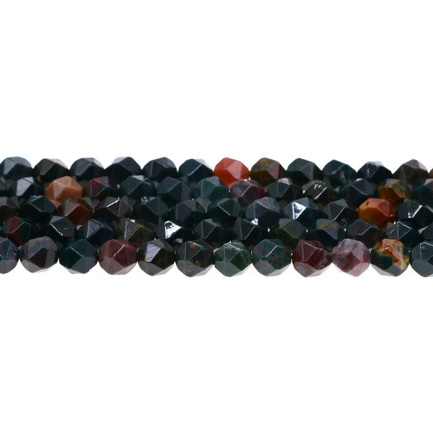 Indian Bloodstone Round Large Cut 8mm - Loose Beads