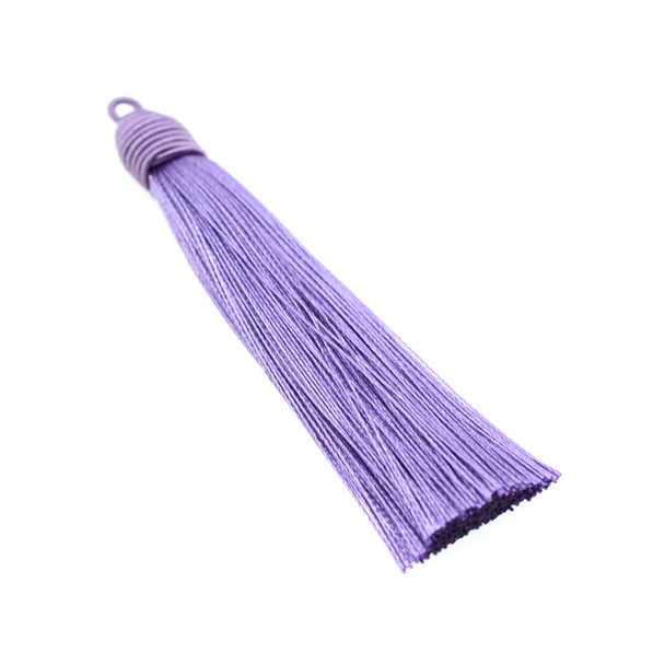 3 Inch Hand Made Beehive Tassel - Lilac - 10/Pack