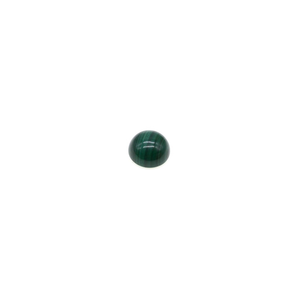 Malachite AA Cabochon Round 8mm - 2/pack