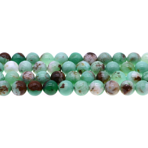 Chrysoprase Australian Jade AA Round 10mm - Loose Beads