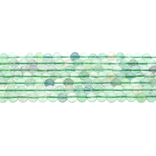 Green Fluorite Round 6mm - Loose Beads