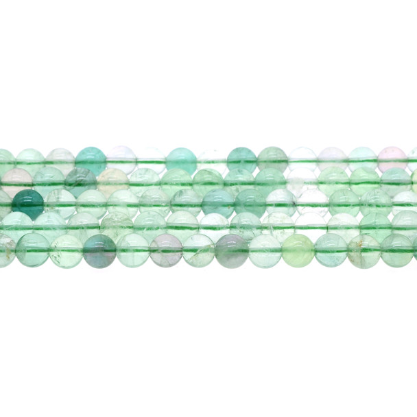 Green Fluorite Round 8mm - Loose Beads