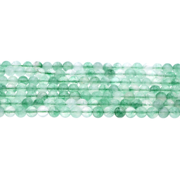 Rainbow Quartz (Green) 6mm - Loose Beads