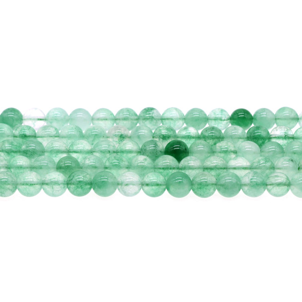 Rainbow Quartz (Green) 8mm - Loose Beads