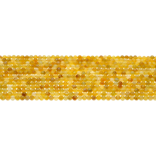 Golden Tiger Eye Round 3mm - Loose Beads