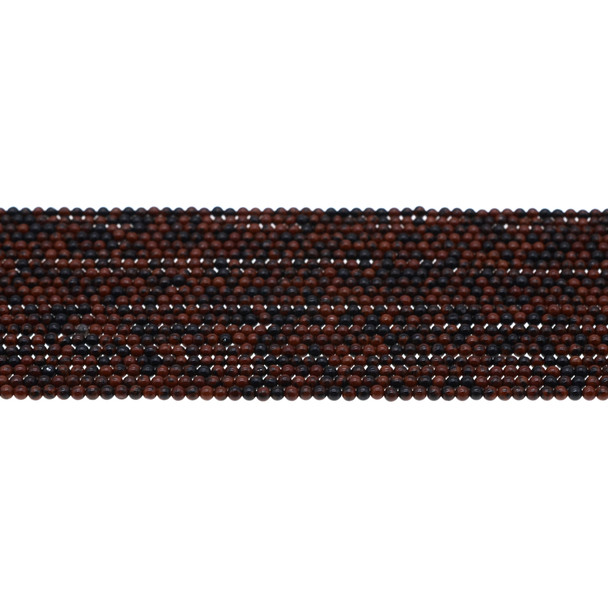Mohogany Obsidian Round 2mm - Loose Beads