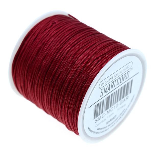 Macrame Nylon Cord 1.0mm - Garnet (70 Yards)