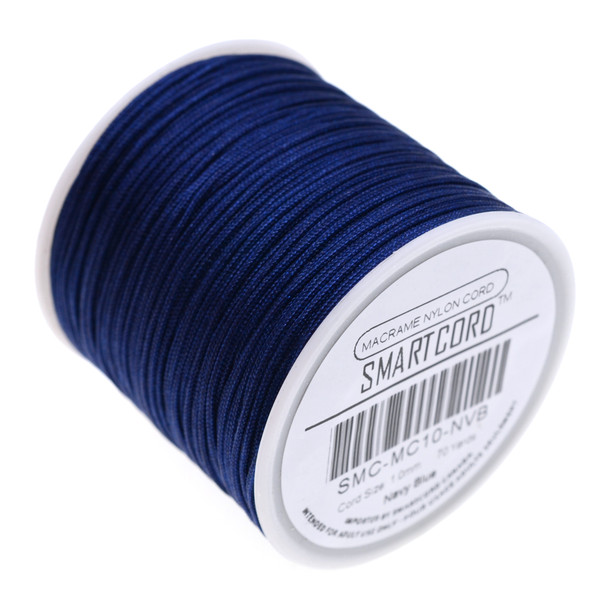 Macrame Nylon Cord 1.0mm - Navy Blue (70 Yards)