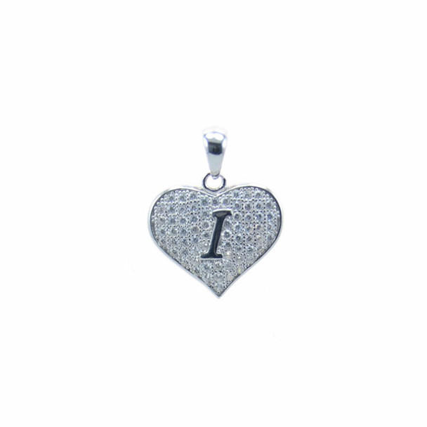 Sterling Silver Heart I (Micro Setting)