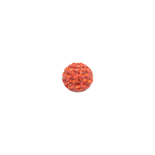 Pave Crystal Beads Hyacinthe 8MM - 6/pack