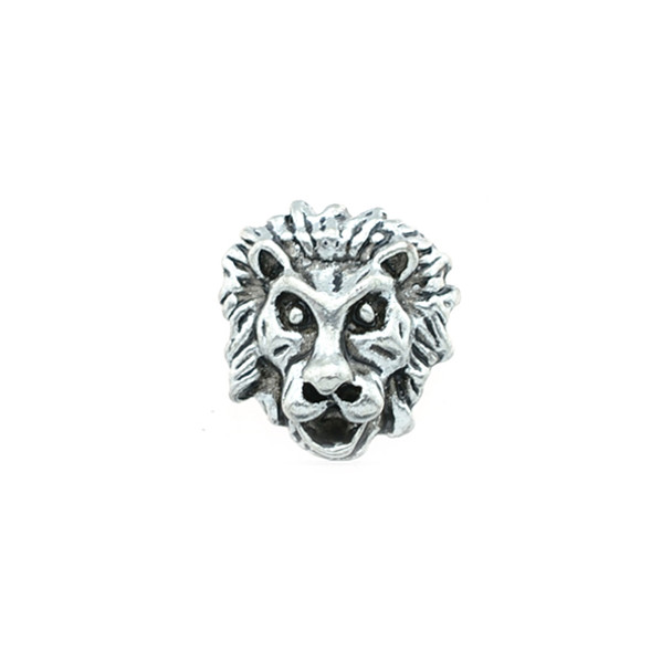 Pewter Lion Head (15Pcs)