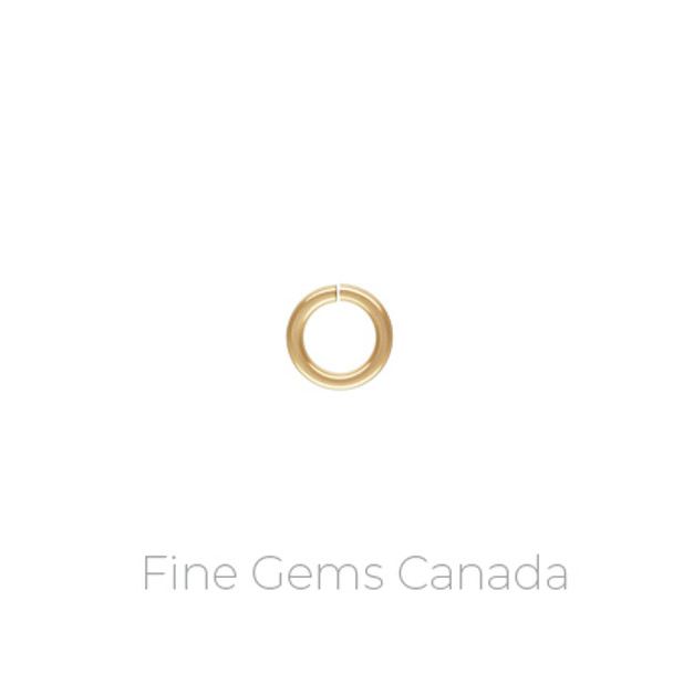 14K Gold Filled - Jump Ring .040x.240" (1.0x6.0mm) - 20/Pack