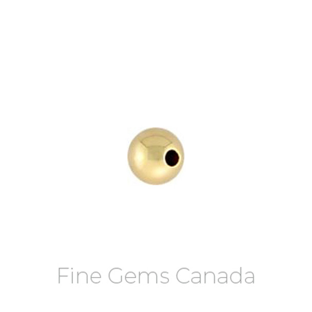 14K Gold Filled - 7.0mm Bead 1.8mm Hole  - 5/Pack