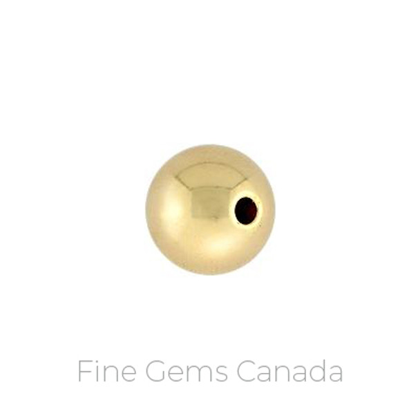 14K Gold Filled - 12.0mm Bead 2.5mm Hole  - 1/Pack