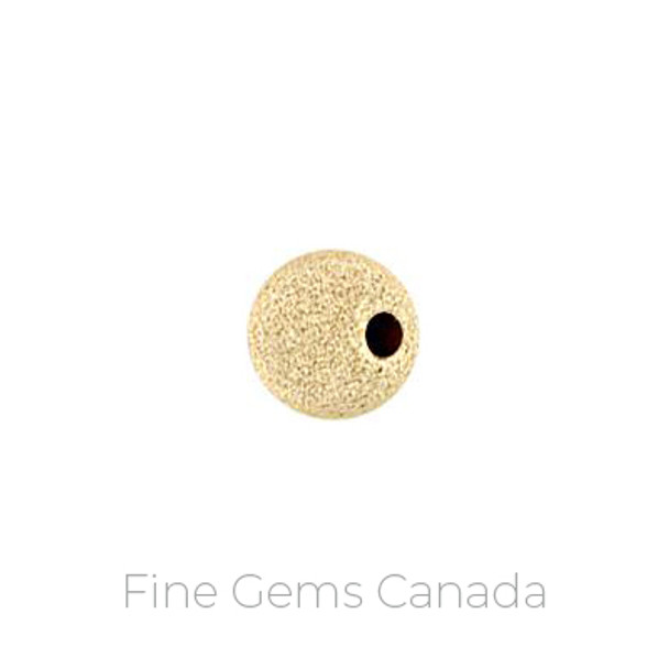 14K Gold Filled - 10.0mm Stardust Bead 2.7mm Hole - 2/Pack