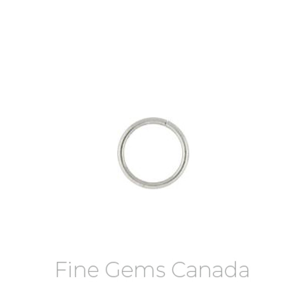 Jump Ring .030x.350 (0.76x9.0mm) - 50/pack - 925 Sterling Silver