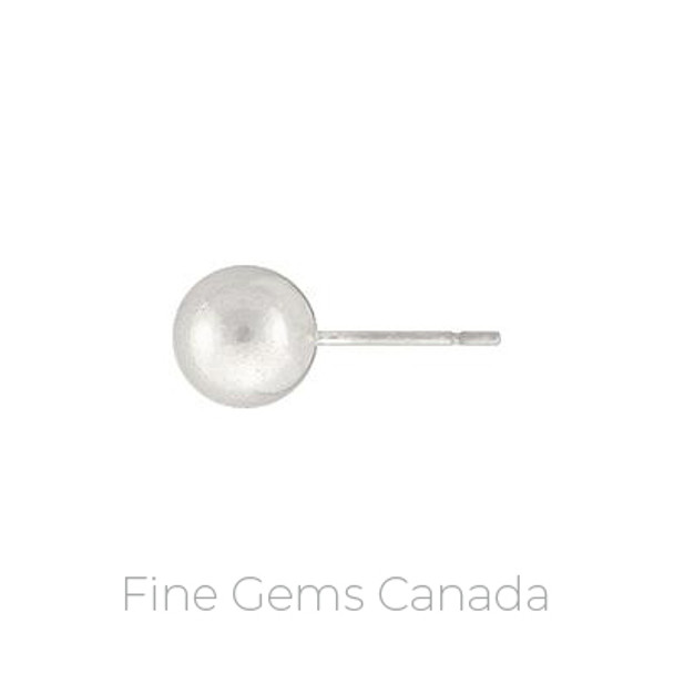 8.0mm Ball Earring - 4/pack - 925 Sterling Silver