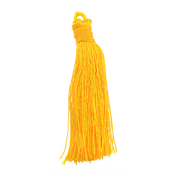 Tassel Fine 2.5" - Orange (Pack of 10)