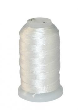 100% Spooled Silk 0.5OZ - White- F