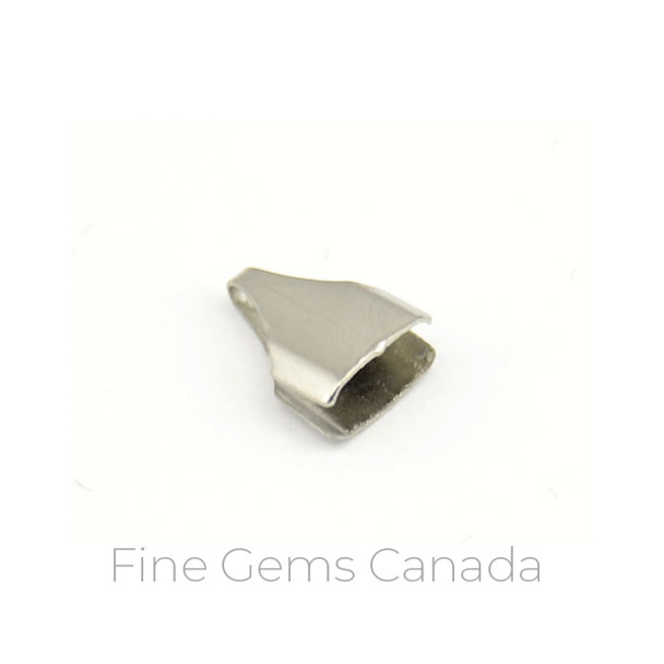 Stainless Steel - 6.0mm Folding End Caps - 50/Pack