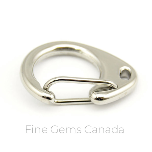 Stainless Steel - 24mm X-large Triggerless Clasp - 3/Pack