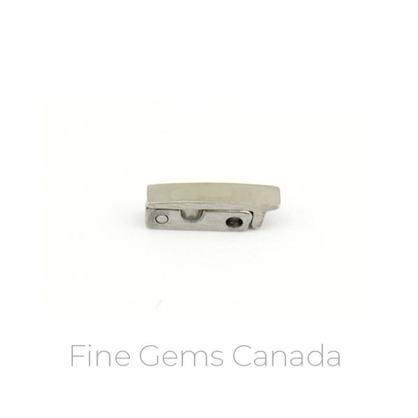 Stainless Steel - 2.0mm Flap Clasp - 10/Pack
