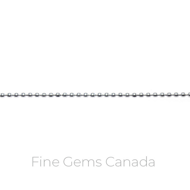 Stainless Steel - 1.2mm Ball Chain - 10m