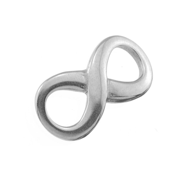 Stainless Steel Infinity Connector - 10x20mm - 10/Pack