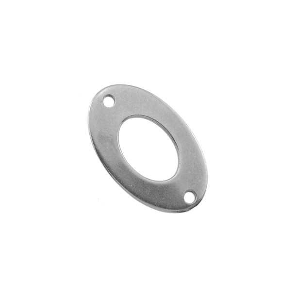 Stainless Steel Oval Connector - 13x20mm - 50/Pack