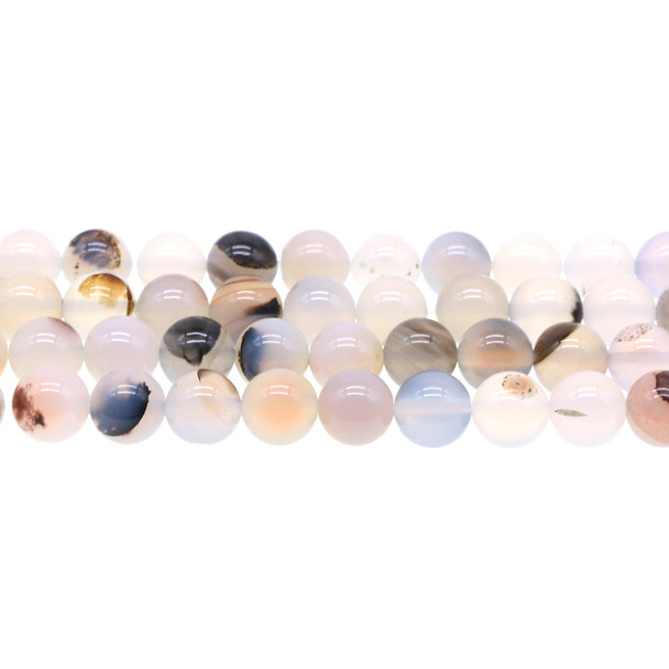 Natural African Agate Round 10mm - Loose Beads