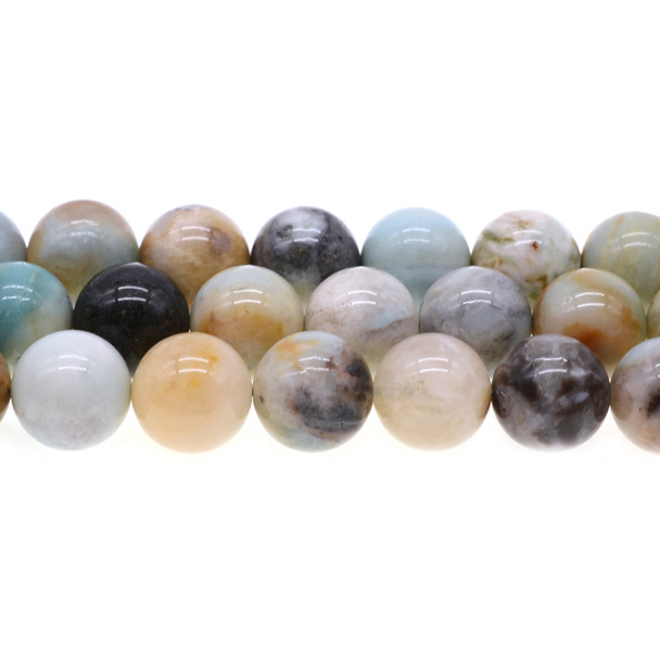 Multicolor Amazonite Round 16mm - Loose Beads
