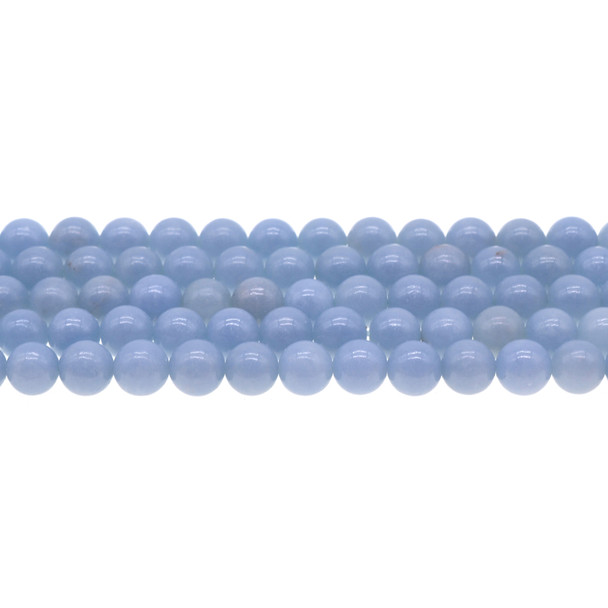 Angelite Round 8mm - Loose Beads