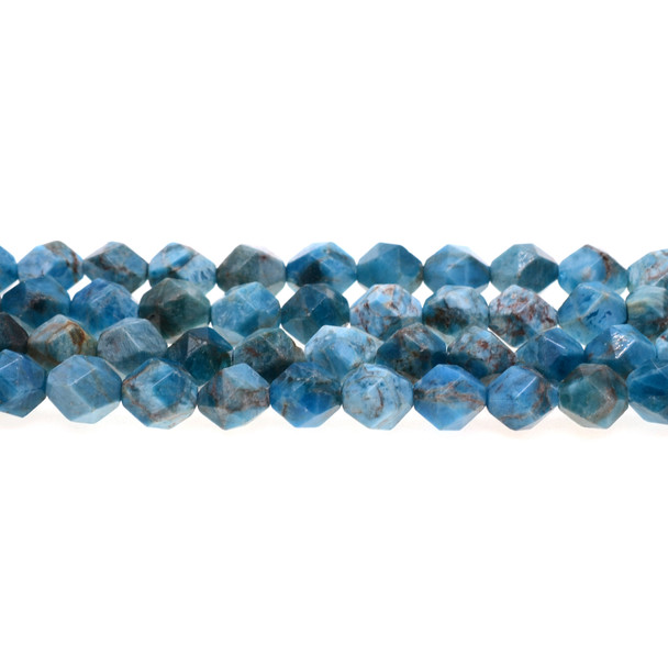 Apatite Round Large Cut 10mm - Loose Beads