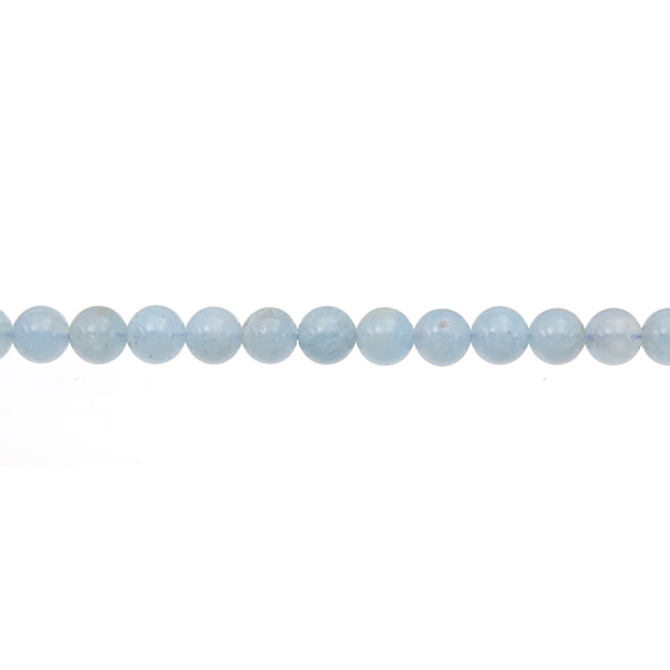 Aquamarine Round 6mm - Loose Beads