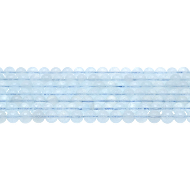 Aquamarine AA Round 6mm - Loose Beads