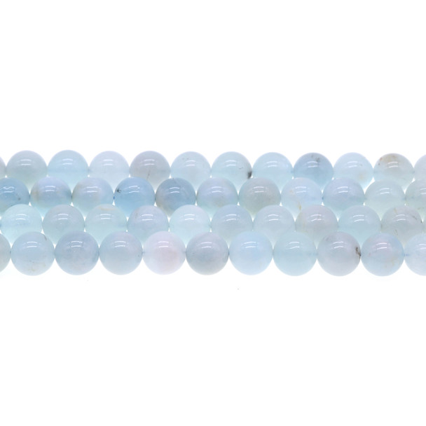 Aquamarine Round 10mm - Loose Beads